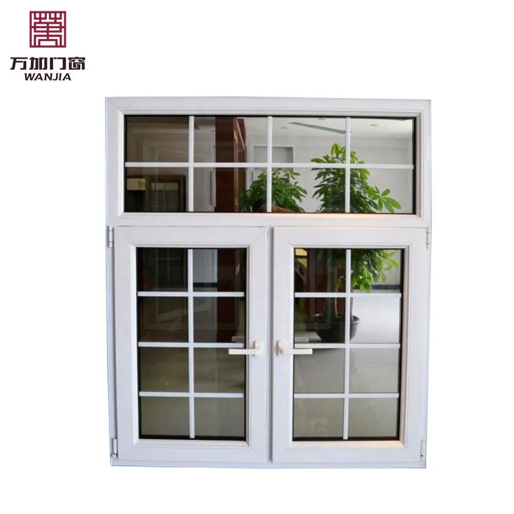 European Style PVC UPVC Glass Windows Casement Windows Vinyl Plastic Window