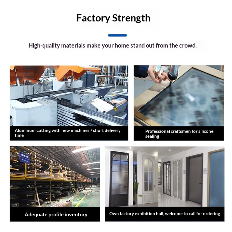 Postmodern Vertical Folding Soundproof Aluminum Alloy Window Cafe Milk Tea Shop Restaurant Heavy-duty Folding Window