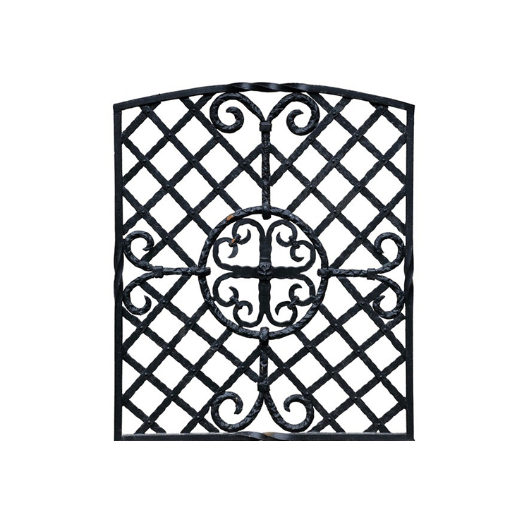 China Factory Custom Latest Anti Theft Metal windows Design House Villa Exterior Burglar Proof Wrought Iron Window with Grill