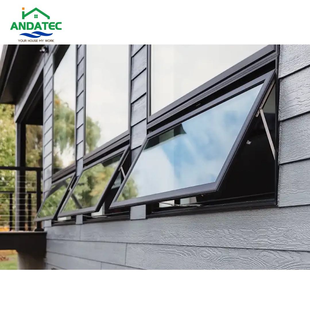 Laminated Glass Hurricane Casement Window With NOA Approval for Security