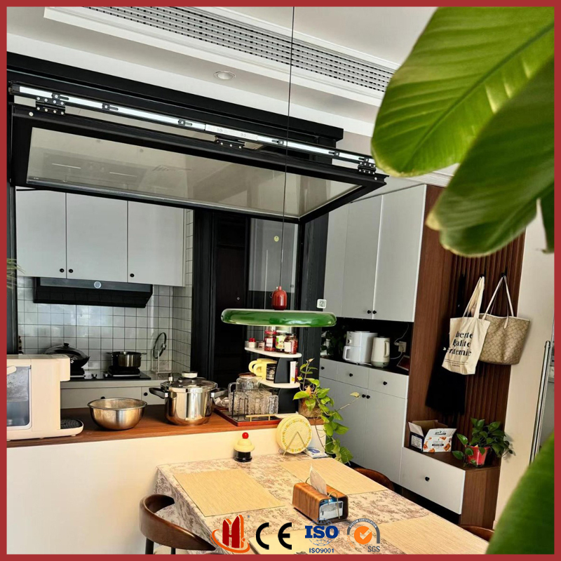 Top 10 Supplier Thermal Break Aluminum Vertical Folding Glass Windows