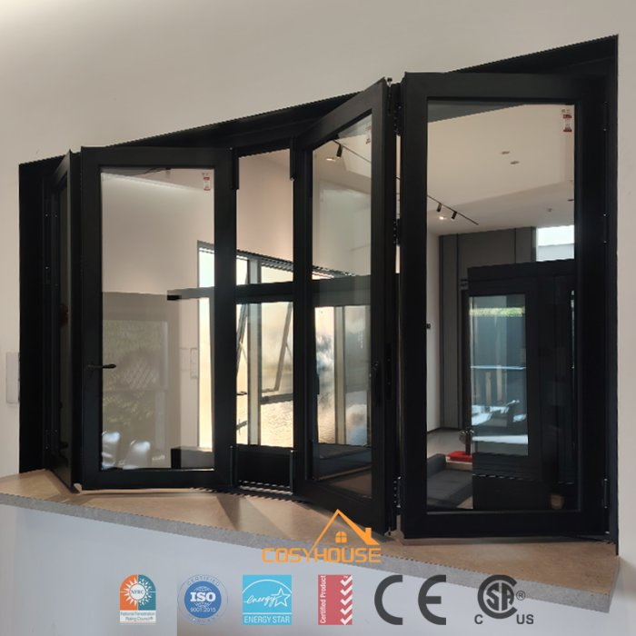 Aluminum Top Hung Awning Window with Fixed Glass Double Glazed Energy Efficient for Modern Homes
