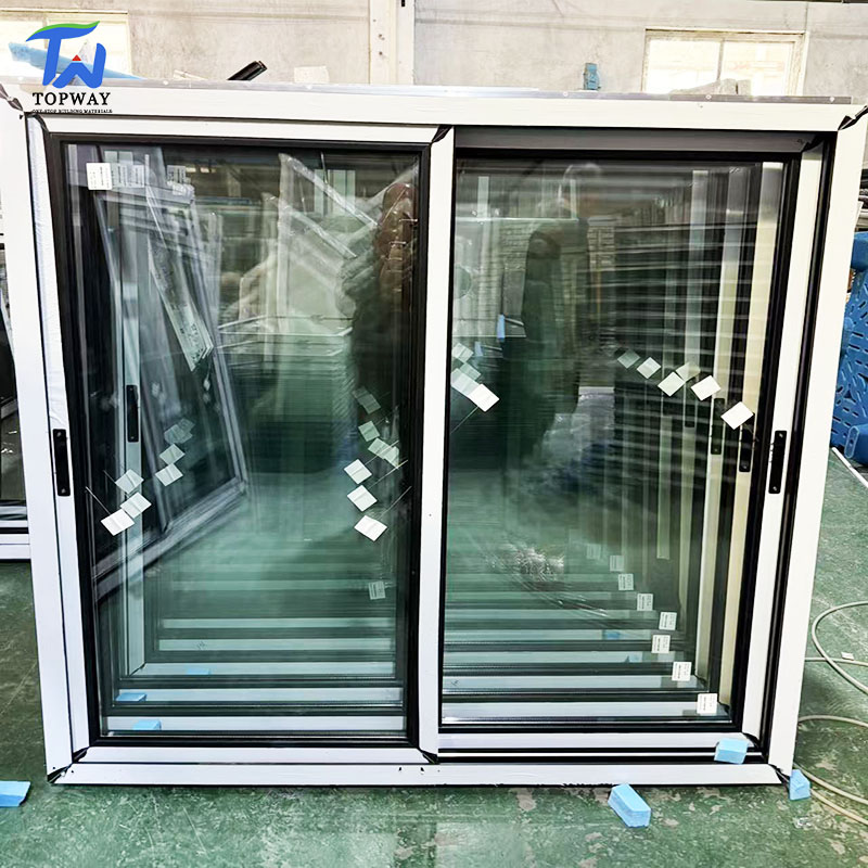 Easy Installation Cheap UPVC PVC Glass Sliding Window Simple Design Sliding Window