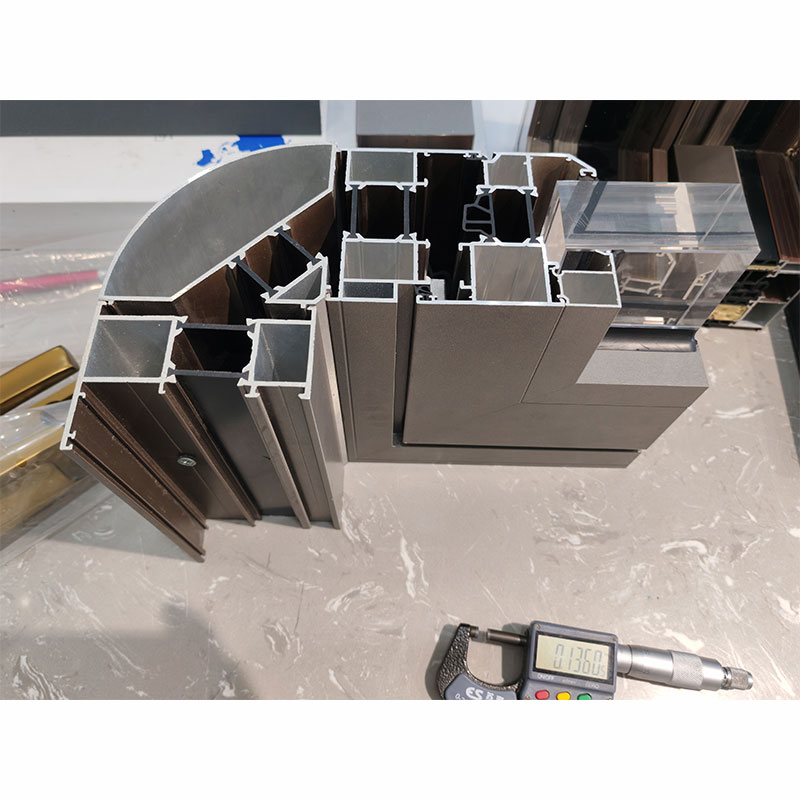 Residential Double Glazed Aluminium Sliding Windows Sound Insulated with Security Grill for Balcony Sealing