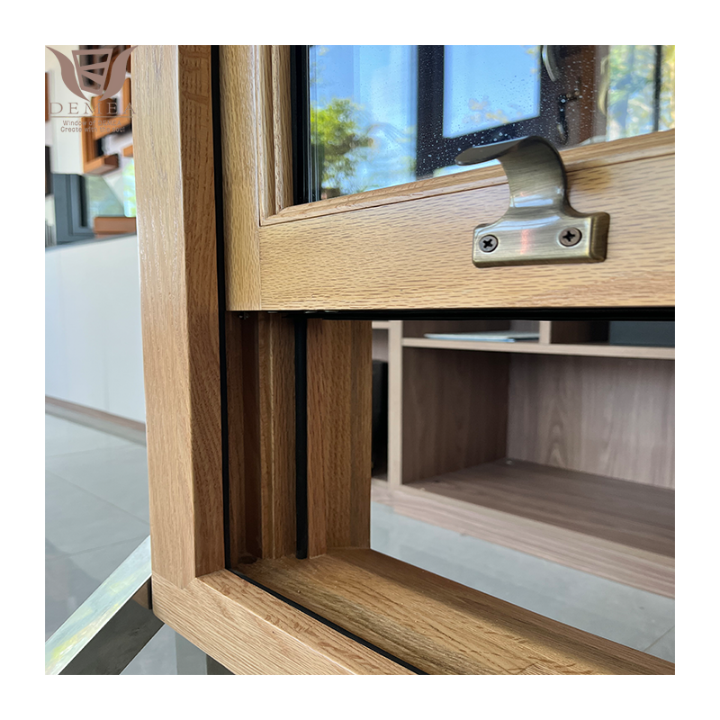 DEMEA Factory Direct Sales American Style Wood Single Hung Windows Capable of Hovering at Any Angle Single Hung windows