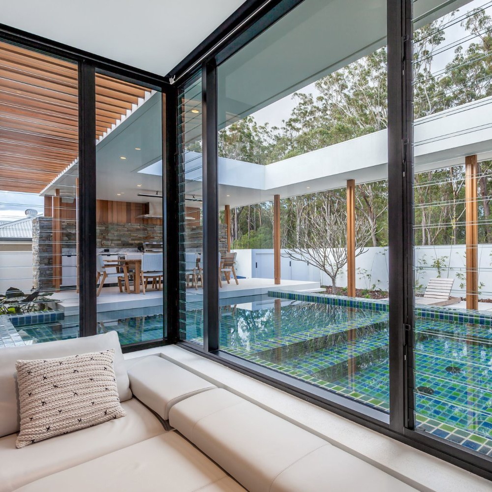 Big Fixed Picture Window Customized Residential Low E Glass Window Modern Specifications Golden Supplier Aluminium Fixed Windows