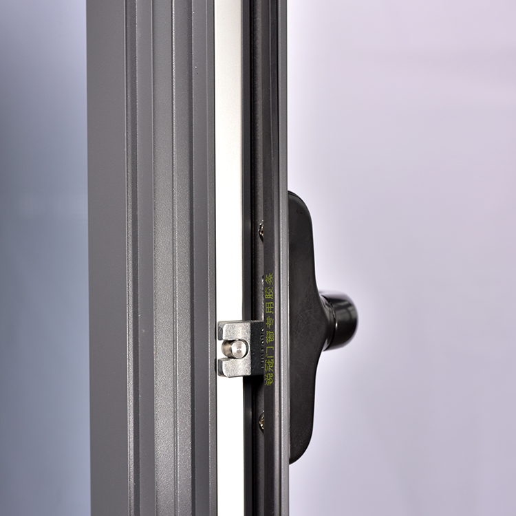 Modern Design Soundproof Broken Bridge Tempered Glass Sliding Aluminum Alloy Horizontal Window for Commercial Building