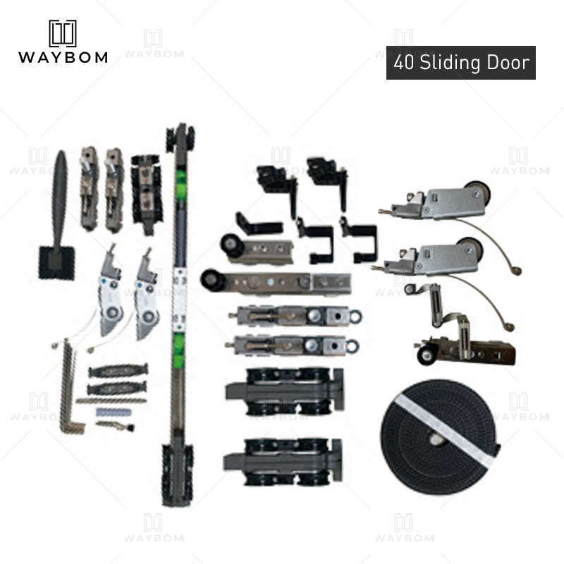 40 slim Sliding Bathroom Glass Door Slim Profile Aluminium Door windows for Partition Room Aluminum Sliding glass Doors Profiles