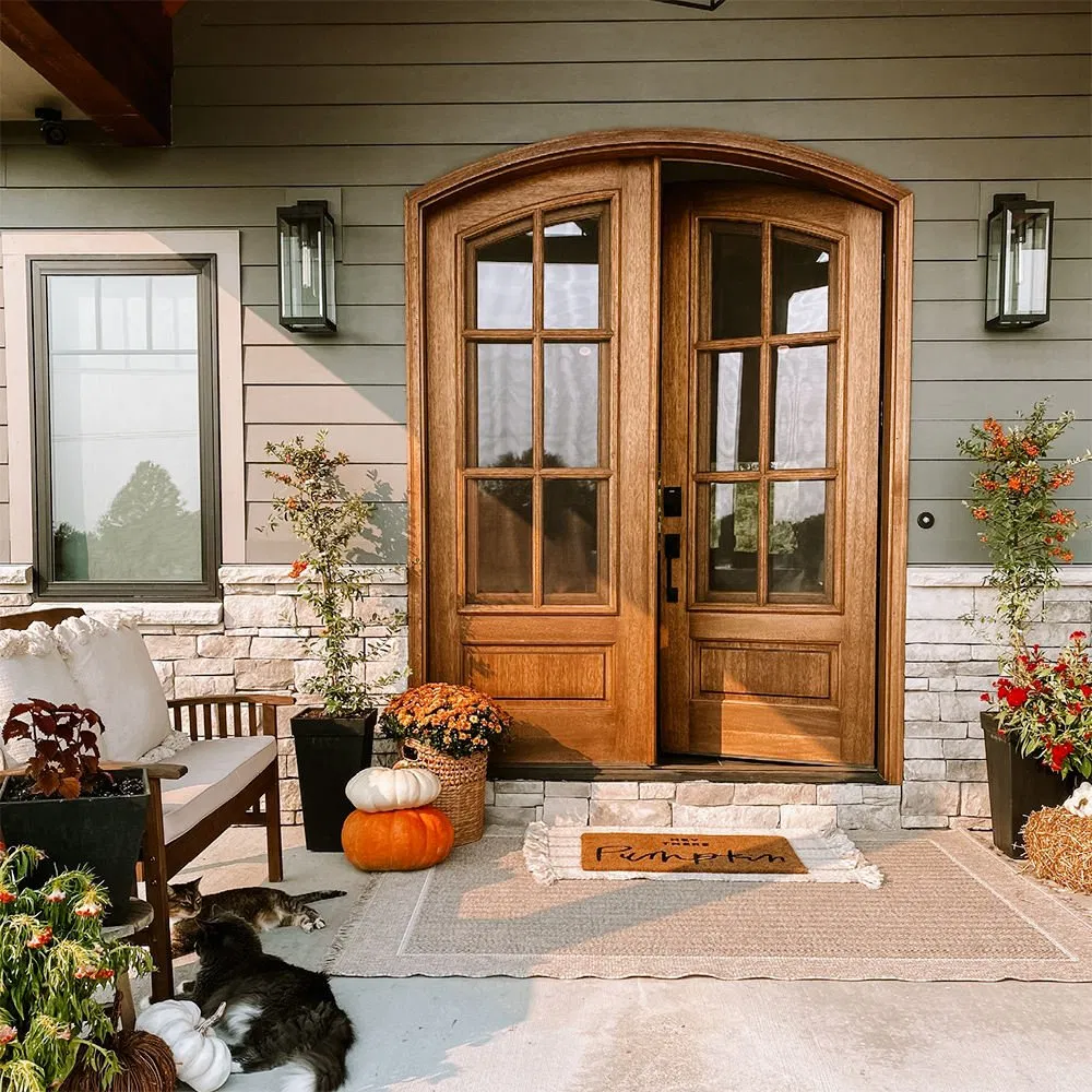 Traditional American Style Wood Double Hung Windows for Home Renovation Projects