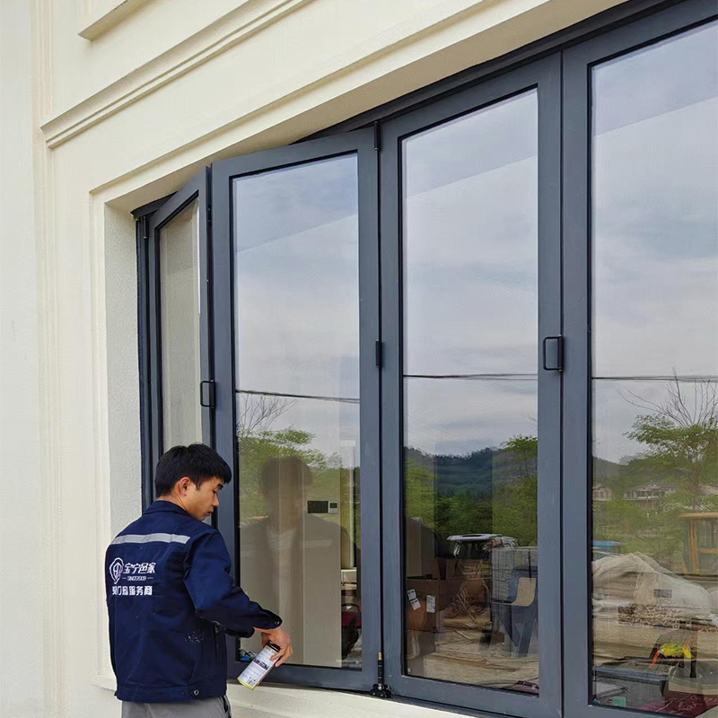 WFkimberly Custom-Made Modern Sliding Double-Glazed Tilt Turn Casement Window Soundproof Hurricane-Resistant with Open Style