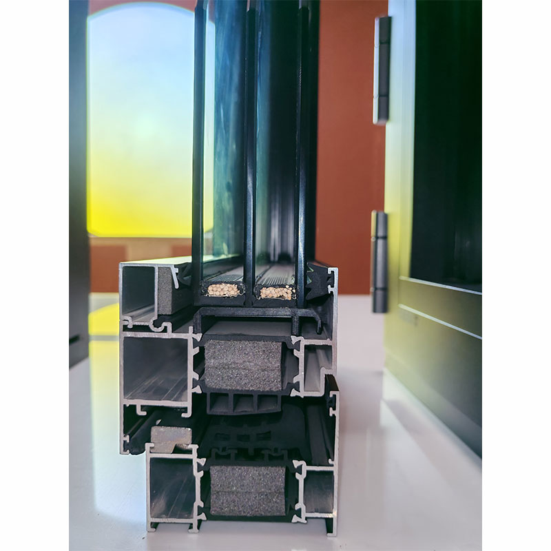 Residential Double Glazed Aluminium Sliding Windows Sound Insulated with Security Grill for Balcony Sealing