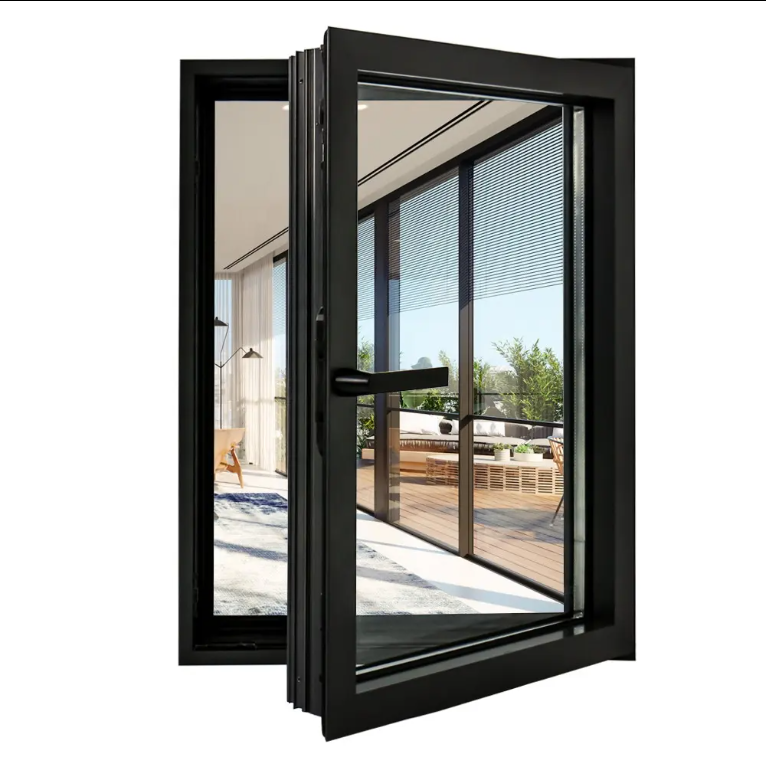 High Performance Casement Windows American Style Aluminum Casement Windows and Fixed Windows