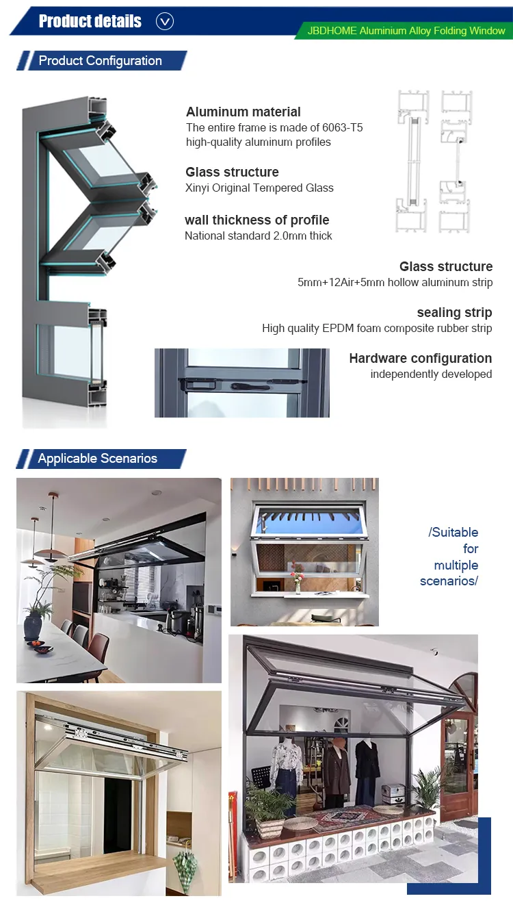 Aluminum Folding Door Details
