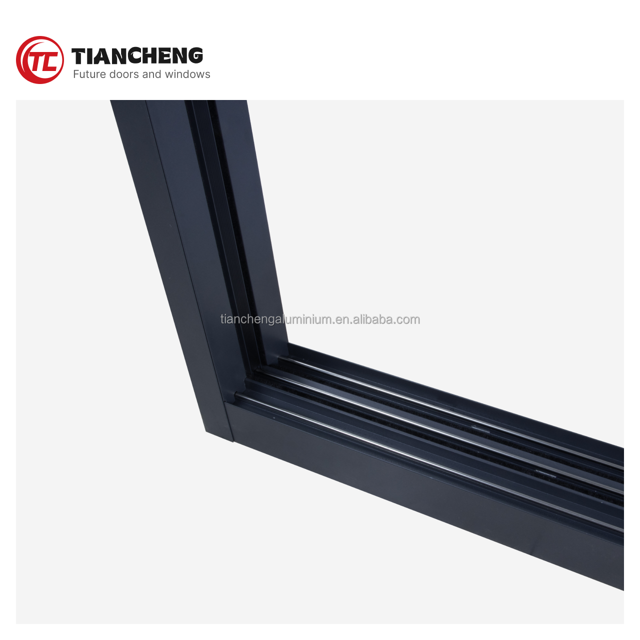 Soundproof Double - Glazed Sliding Aluminum Windows for Residential &amp; Commercial Spaces