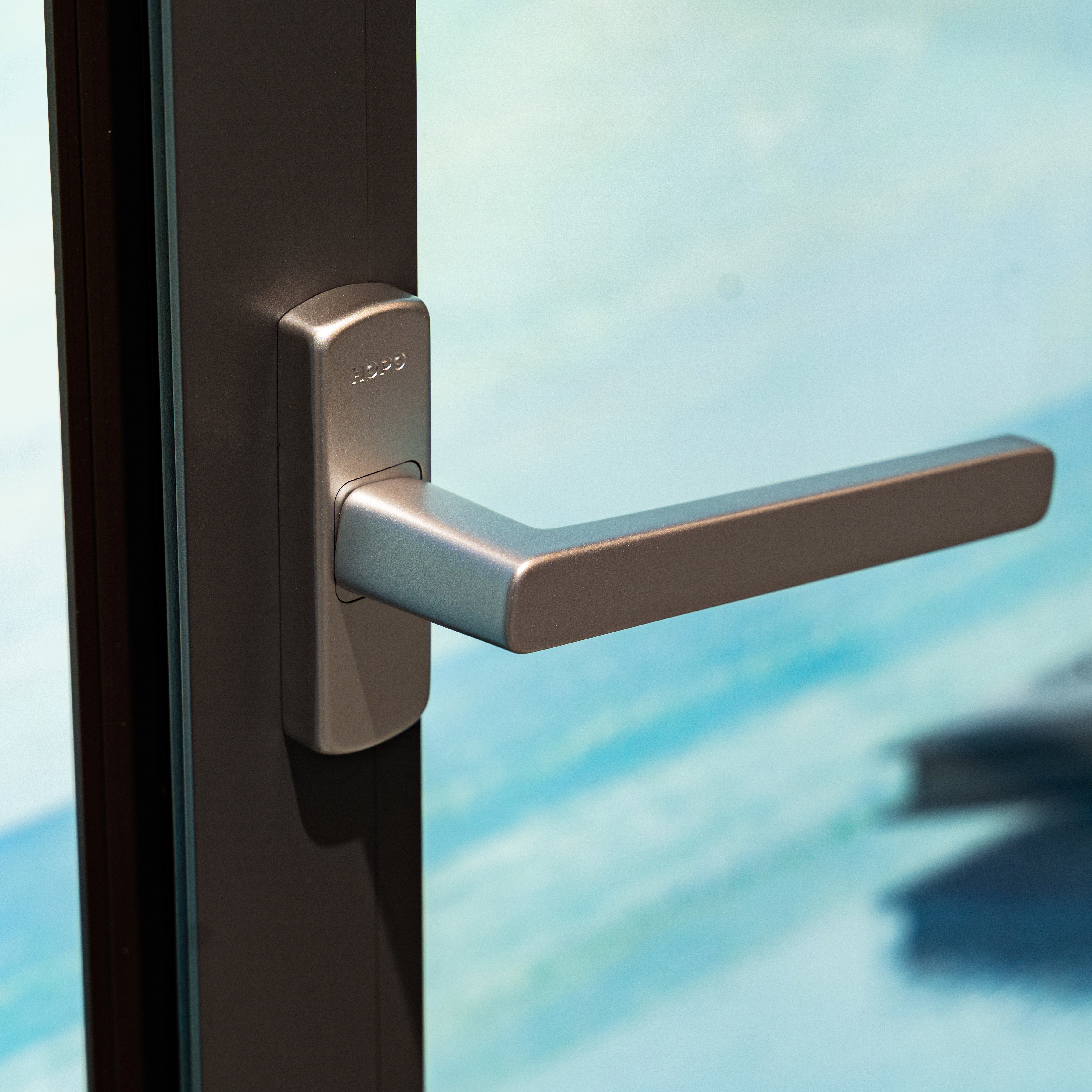 Custom Size Large View Modern Aluminum Swing Casement Window System Energy Saving Thermal Break with Invisible Fly Screen