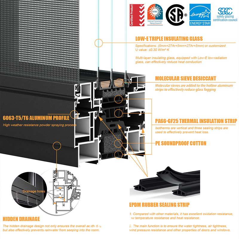 Custom Design Eco Friendly Heat Resistant Insulated windows Security Fire Rated Weatherproof Tilt and Turn windows for Apartment