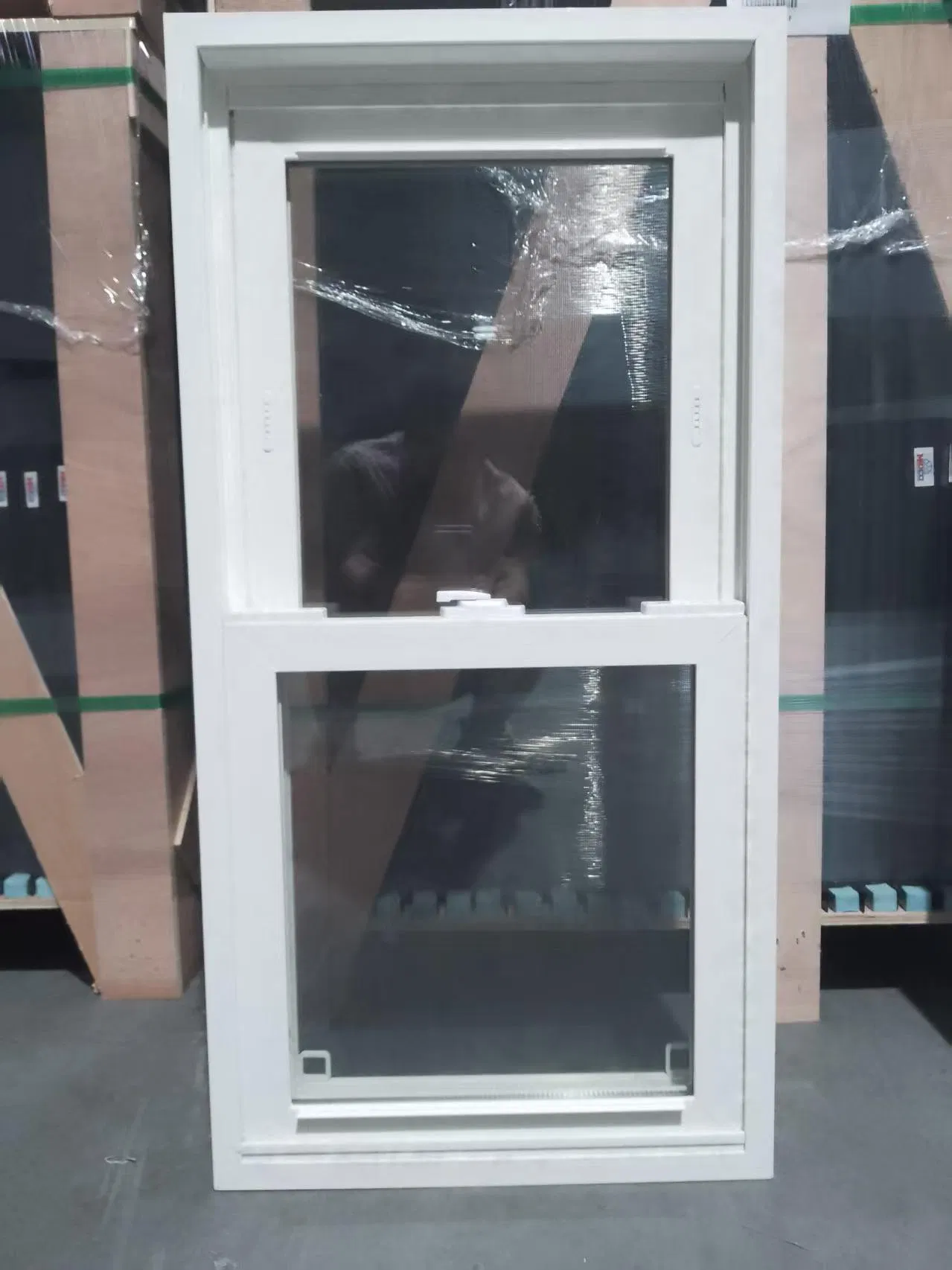 Customized North America Nfrc Certification 78 Series UPVC Vinyl Double Hung Tilt Window