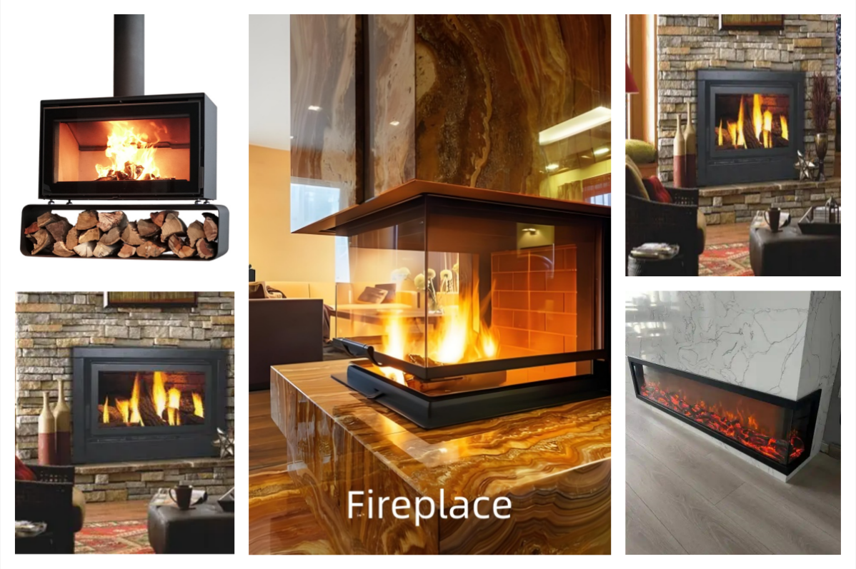 High Temperature Resistant Microcrystallines ISO9001 4mm 5mm Clear Ceramic Glass Solar Exterior Living Room Fireplace Window