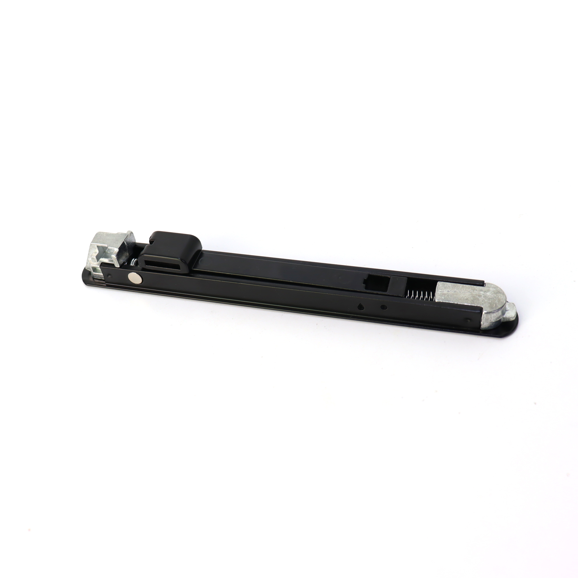 Kitchen Balcony Sliding Door Automatic Flush Lock Aluminum Window Single Side Black White