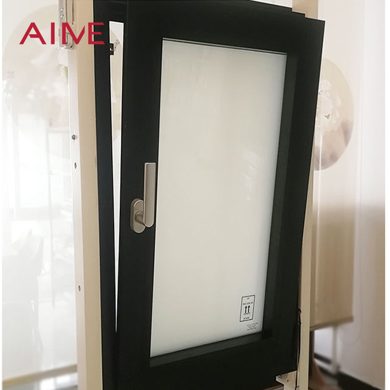 High-End Modern Smart Privacy Glass Windows - Aluminum Alloy Frame, Swing Open, Windproof for Offices &amp; Villas