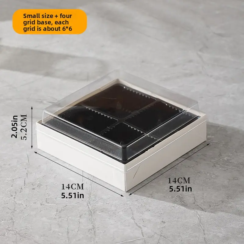 Wholesale Custom‑Print Small Square Bakery Box | Branded Dessert Packaging Supplier, Factory