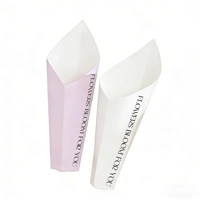 Eco-friendly flat-packed flower gift sleeve box