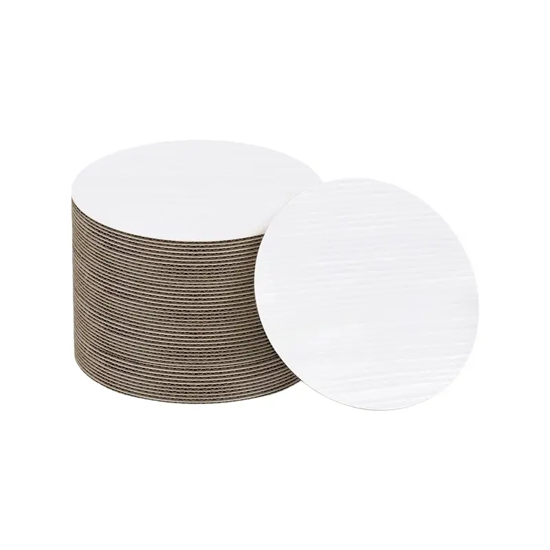 Wholesale Round 6in Cake Board | Custom Sizes Corrugated Cake Base Wholesale Manufacturers, Factory