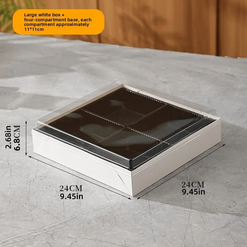 ODM Custom-Print Large Square Food Box for Fruit Cuts & Assorted Snacks Manufacturer, Service