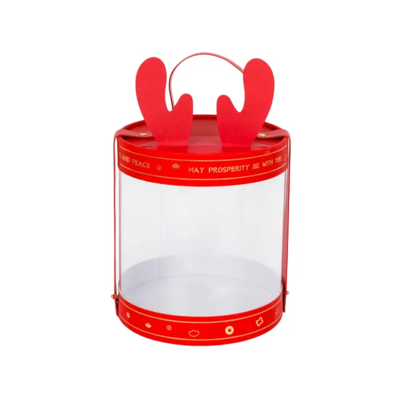 Wholesale Christmas Gift Box: WTXS-19 Reindeer Bucket with Handle for Cookies Manufacturer, Service
