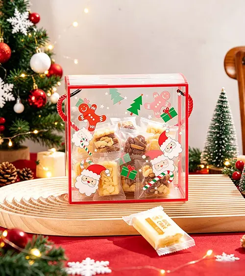 Holiday gift packaging case