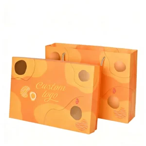 Wholesale Customizable Cookie Box WTTDE-290-60 6-Compartment Set with Handbag Manufacturers Manufacturer