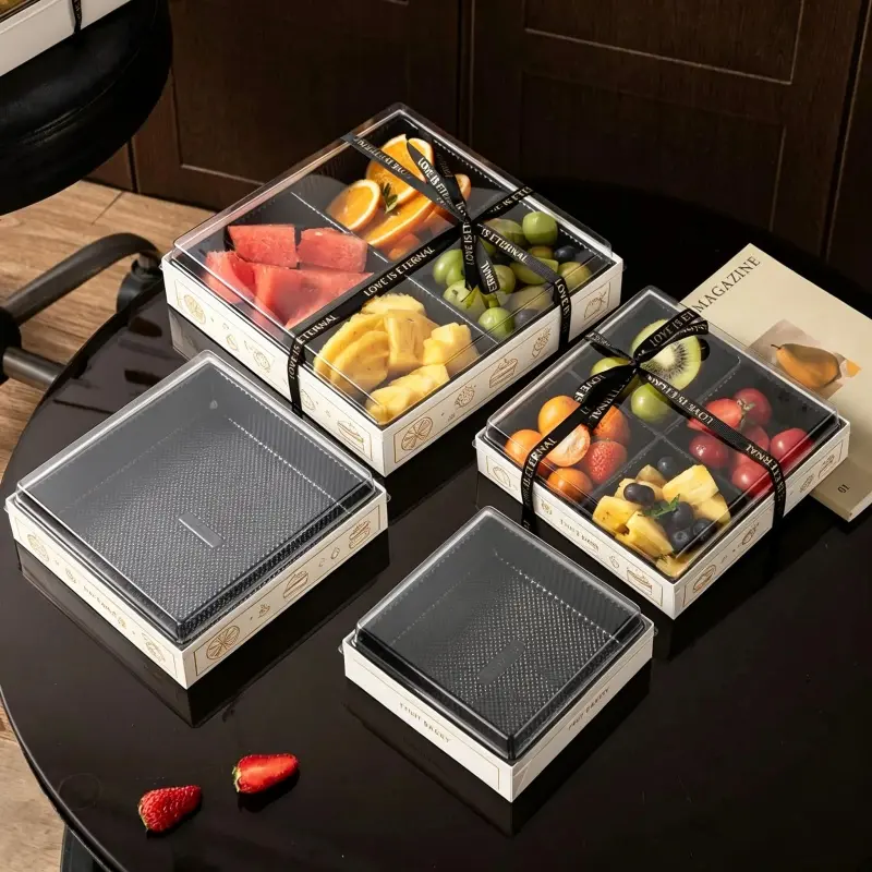 Wholesale Custom‑Print Small Square Bakery Box | Branded Dessert Packaging Supplier, Factory