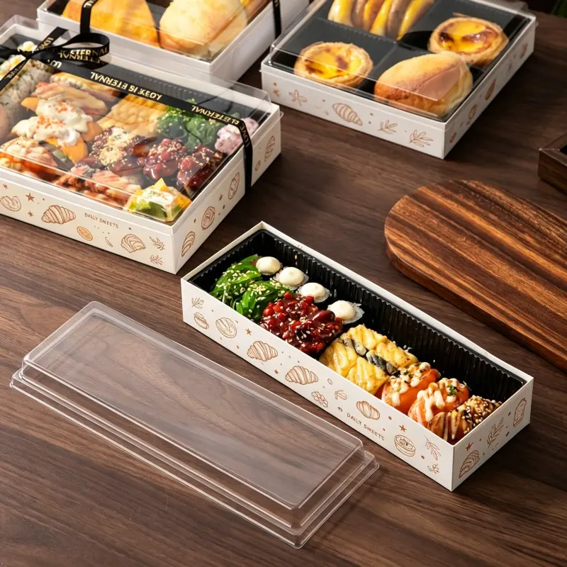 Wholesale Slim Custom‑Print Food Box for Sushi Rolls & Dessert Portions Supplier, Service