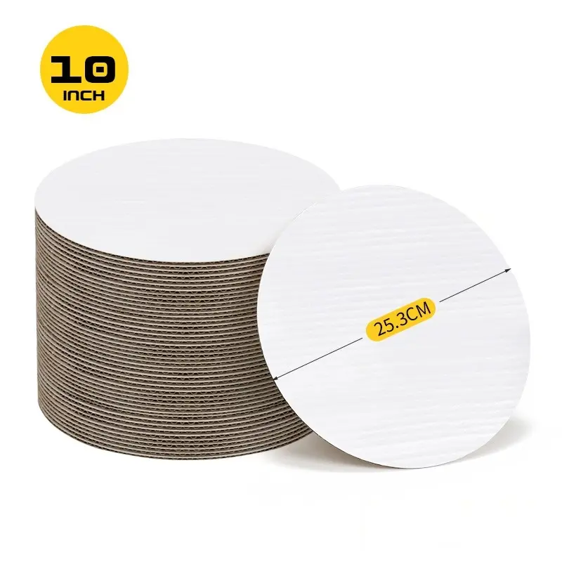 OEM White 10 Inch Round Cake Drum | Bakery Dessert Base Wholesale Manufacturer, Factories