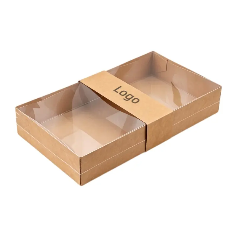 OEM Custom Printed Kraft Window Box | Artisan Breads & Gourmet Pastry Packaging Supplier, Factories