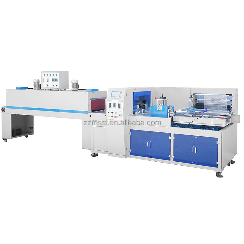 Servo Motor Reciprocating Horizontal Knife Sealing and Cutting Heat Shrink Packaging Machine Box Shrink Wrapping Machine