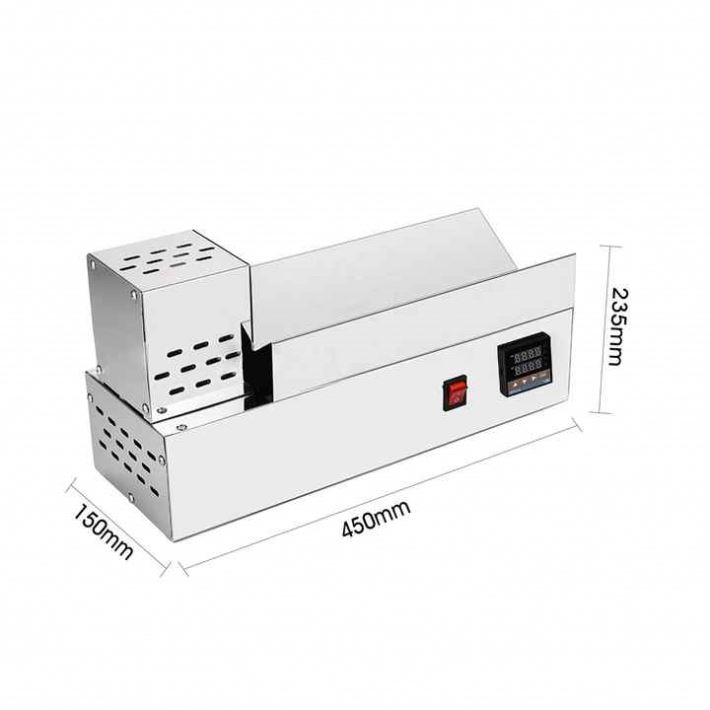 220V 110V Electric Heat Shrinker Machine Automatic Horizontal PVC Film Wrapping for Wine Bottles Cans Barrels Paper. Seal Bottle