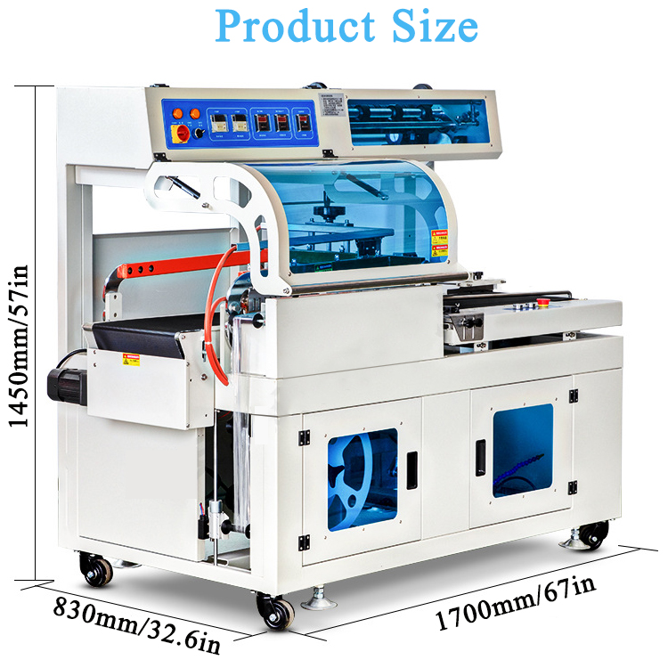 Automatic Shrink Wrapping Machine High Speed POF Shrink Wrap Machine High Speed Shrink Wrapping Machine