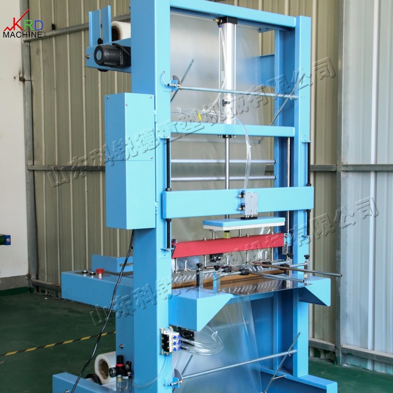 High Quality Automatic PE Film Shrink Sleeve Wrapping Packaging Machine for Fresh Cold Chain Horizontal Film Wrapping Machine