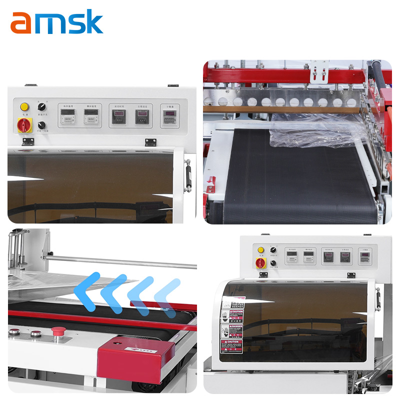 FL-450 Heat Shrink Machine L Bar for Plastic POF/PVC Film Sealer Wrapping Packaging Automatic Sealing and Cutting Machine