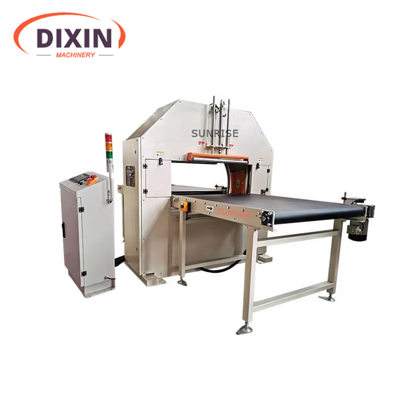 Orbital Wrapping Machine for Plastic Extruded Profiles, Cupboard, Wood, Panel &amp; Frames Horizontal Stretch Packing Machine