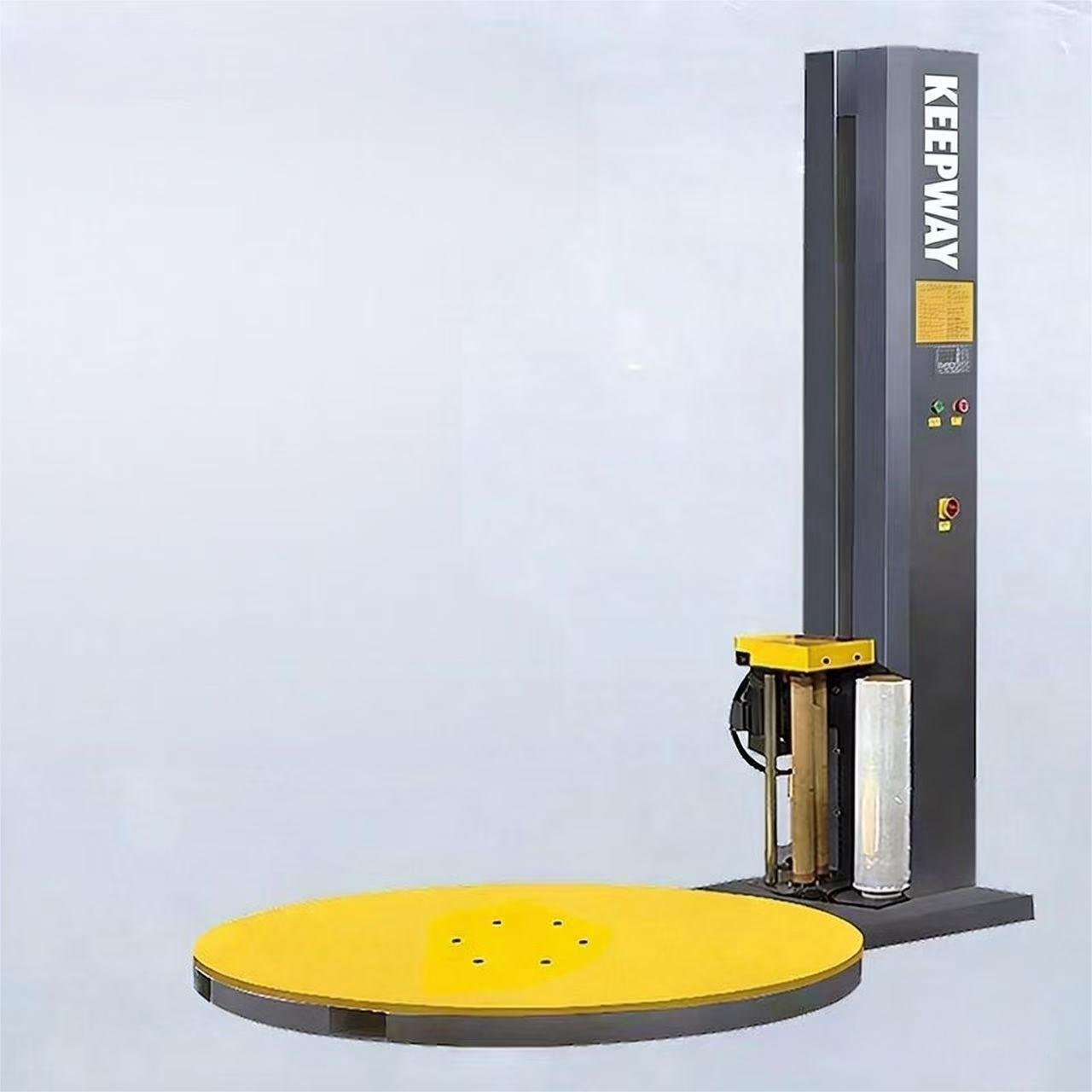 Automatic Type Pallet Shrink Wrap Machine Box Stretch Wrapping Plastic Film Packing Machine With Scale Price