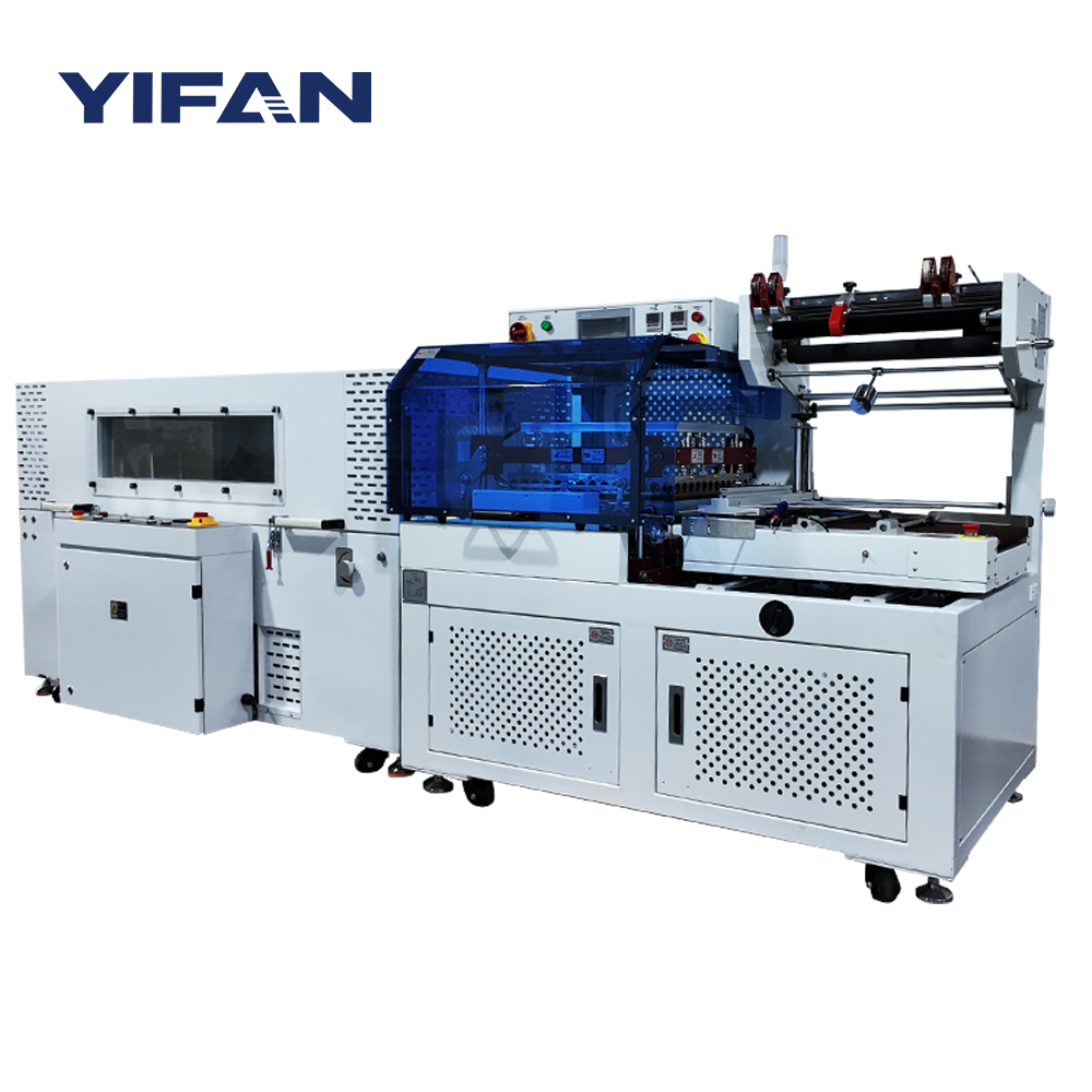 Industrial Automatic Vertical Sealing and Cutting Shrink Wrapping Machine Heat Shrink Packing Machine