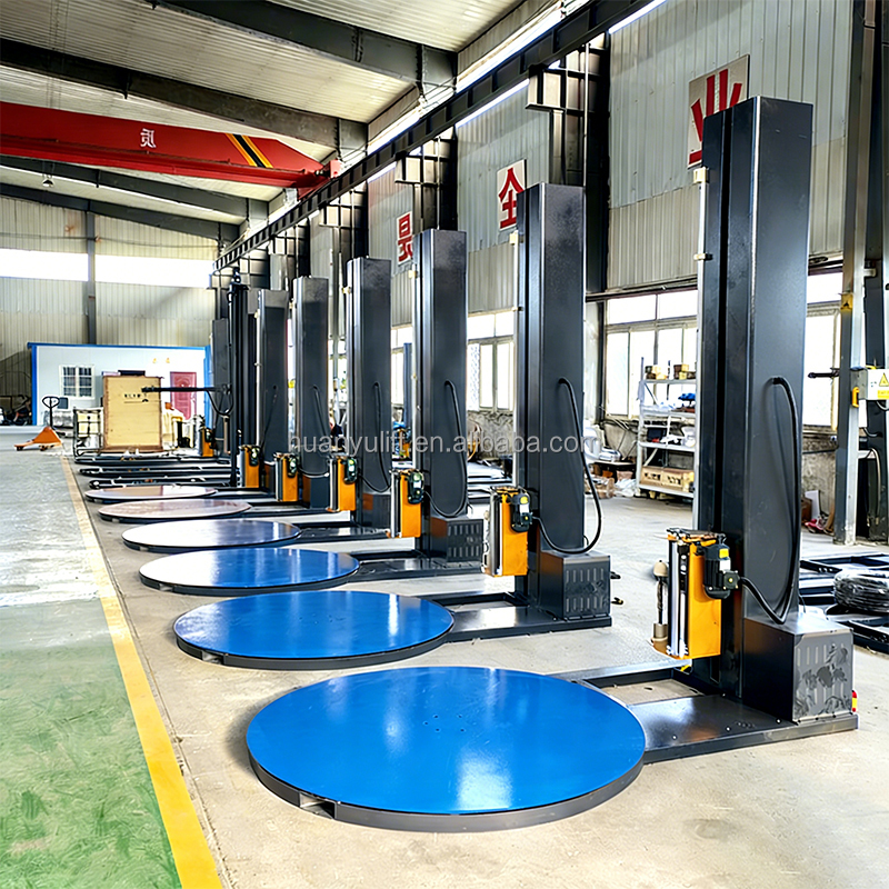 Automatic Pallet Wrapping Machine For Top Board Cartons, Cartons, Stretch Wrapping, Windows &amp; Doors | 24H Service