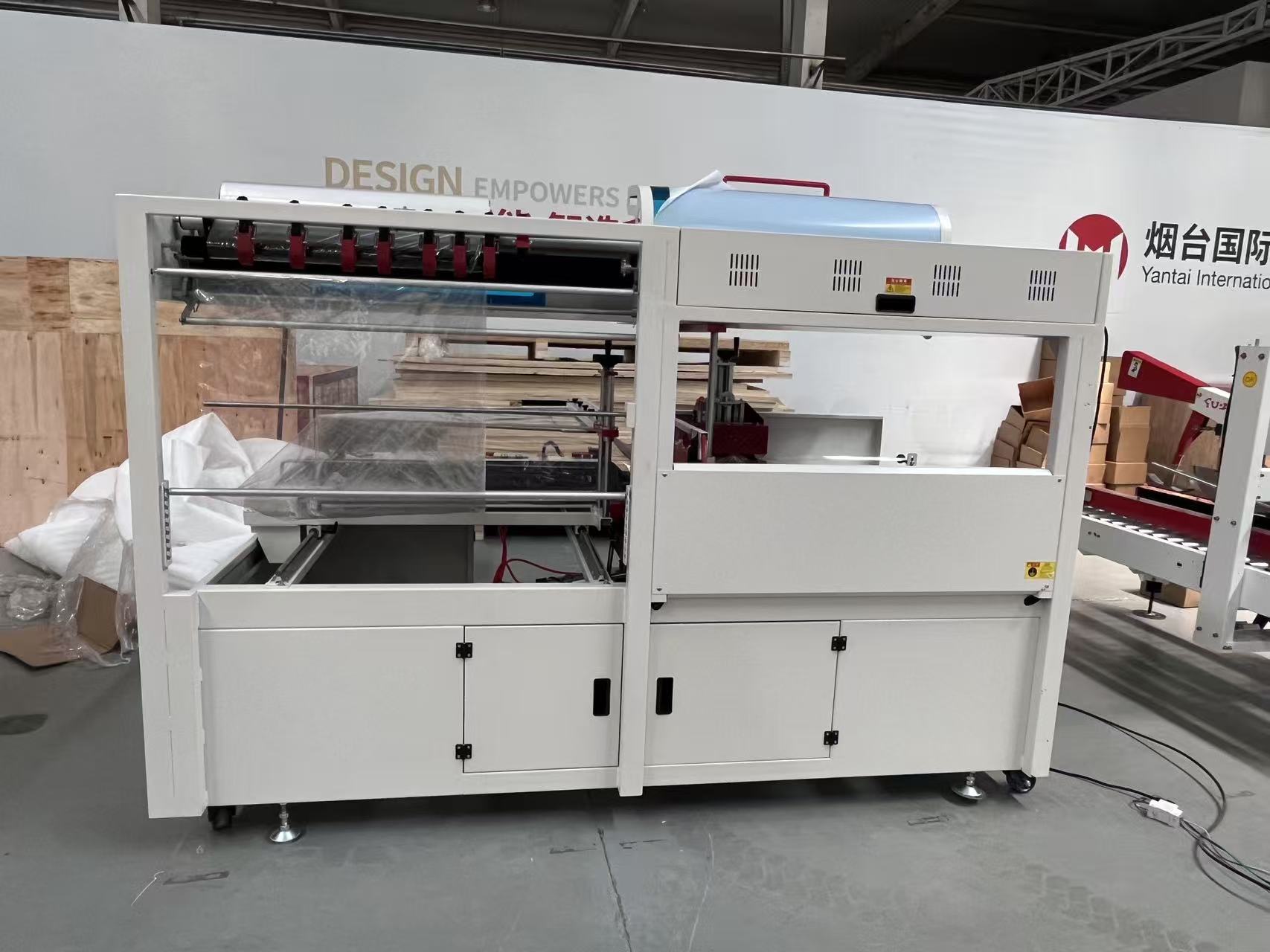 High-Efficiency Semi-Automatic Electric Heat Shrink Packaging Machine for Food Plastic Film Sealing &amp; Heat Shrinking