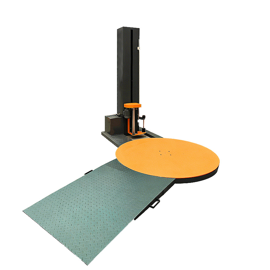 Pallet Shrink Wrap Machine Full Automatic Pre-Stretch Film Packaging Package Wrapping Machinery With Pallet