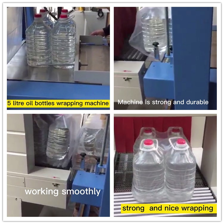 Fully Automatic Carton case Box Shrink Wrapping Machine View 2