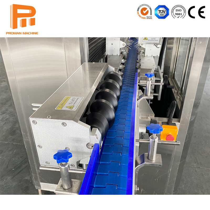 Automatic 3L 5L 10L 19L 20L 500ml 5 Gallon Water Beverage Juice Bottle Sticker PVC Label Sleeve Heat Shrink Wrap Labelling Machine for Bottle Body Cap