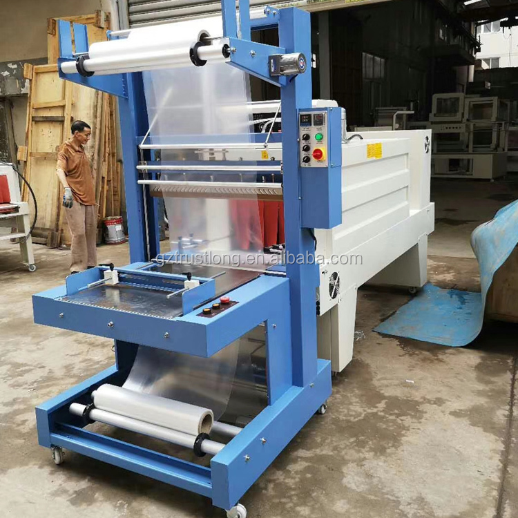 Fully Automatic Carton case Box Shrink Wrapping Machine View 3