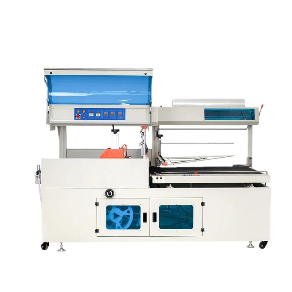 BF550 Automatic Plastic Film Side Sealing Shrinking Machine Heat Shrink Wrap Packing Wrapping Machine for Food Perfume Box Motor
